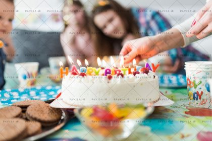 استوک کیک و جشن تولد