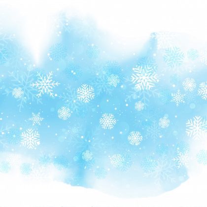 فایل psd وکتور بلورهای برف در حال بارش کریسمس