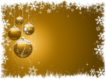 فایل psd وکتور حبابهای تزئینی کریسمس با نگین های برفی