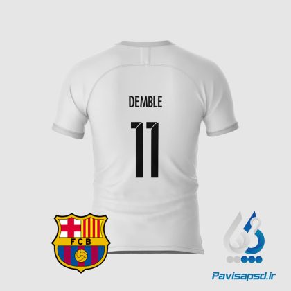 فونت پیراهن ورزشی بارسلونا 2015.16