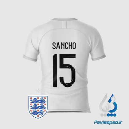 فونت شماره پیراهن ورزشی انگلیس فصل 2018.19