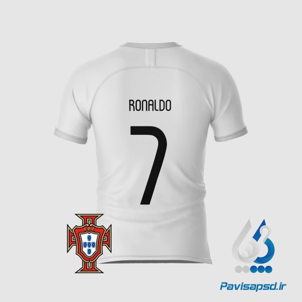 فونت شماره پیراهن ورزشی پرتغال فصل 2014.15