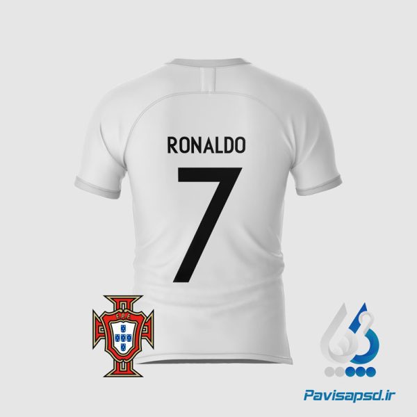 فونت شماره پیراهن ورزشی پرتغال فصل 2018.19