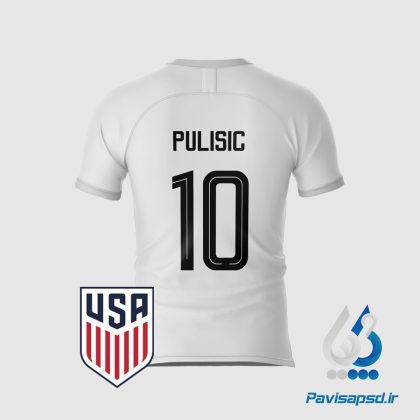 فونت شماره پیراهن ورزشی آمریکا 2018