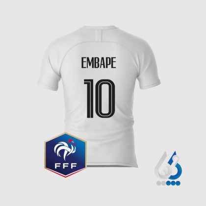 فونت شماره پیراهن ورزشی فرانسه ۲۰-۲۱