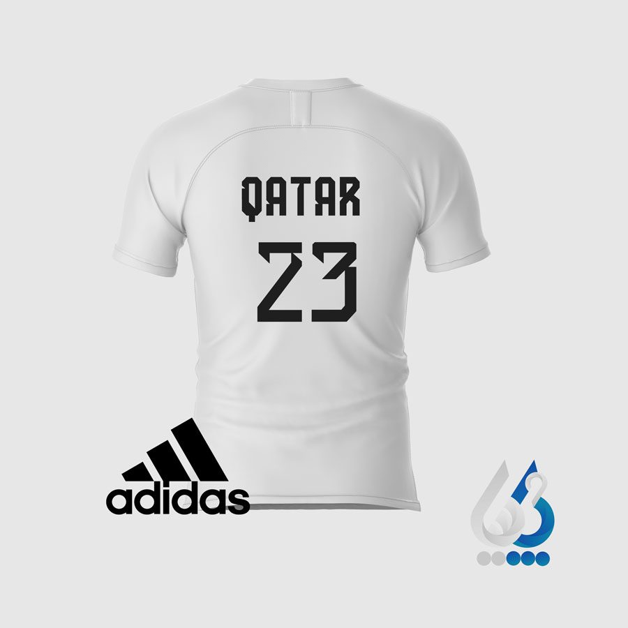فونت پیراهن ورزشی آدیداس جام جهانی قطر