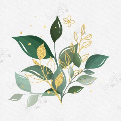 دانلود فایل فتوشاپ تزئینات گیاهی