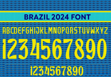 دانلود فونت فوتبال تیم ملی برزیل 2024