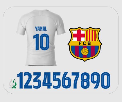 Barcelona25-26 دانلود فونت ورزشی تیم فوتبال بارسلونا 25-26