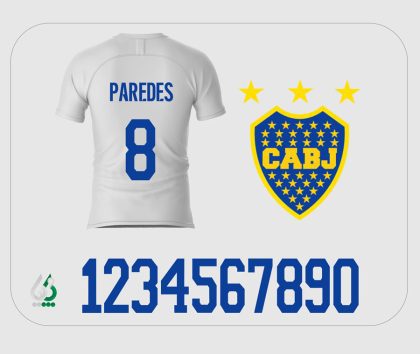 BocaJuniors25 دانلود فونت ورزشی تیم فوتبال بوکاجونیورز فصل 2025