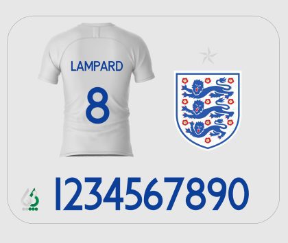 England-2010 دانلود فونت ورزشی تیم ملی انگلیس جام جهانی 2010